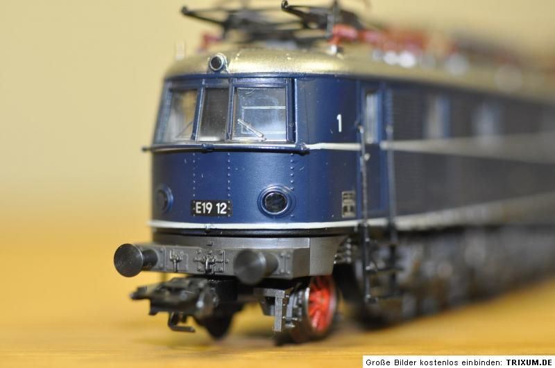 HO Märklin 37691 Elektrolok E 19 12 DB neuwertiger Zustand MHI 