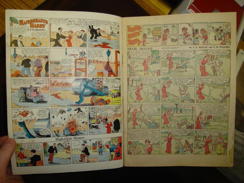 FAMOUS FUNNIES A CARNIVAL OF COMICS EASTERN COLOR 1933  