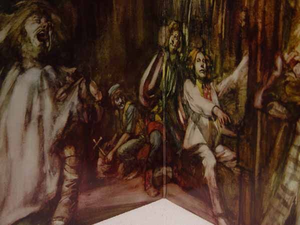 JETHRO TULL   Aqualung LP (US Pressing, Blue Chrysalis, Gatefold w 