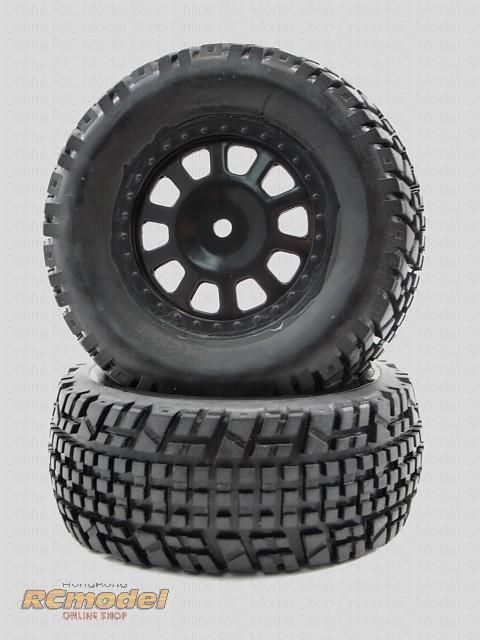 Hobbypro   Front Tyre Set for 2WD 110 Short Course  