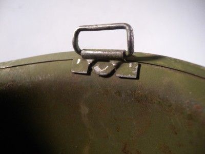 WW2 FRONT SEAM SWIVEL BALE HELMET GREAT CONDITION  