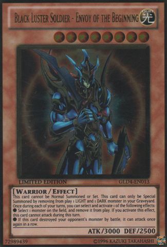 Black Luster Soldier Envoy the Beginning GLD4 EN013 M  