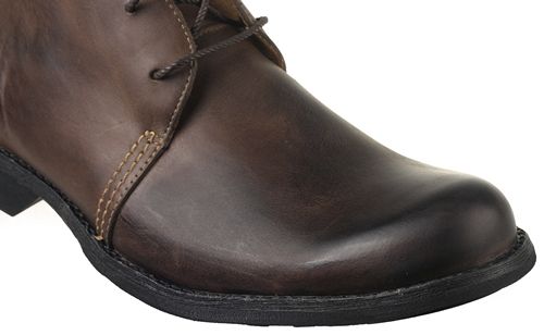 Timberland Mens Boots Earthkeepers City Plain Toe Chukka Brown Leather 