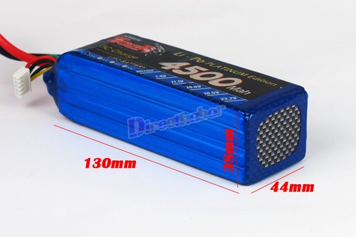 Tiger Power 4500mAh 14.8V 30C Burst 50C Lipo battery for RC airplane 