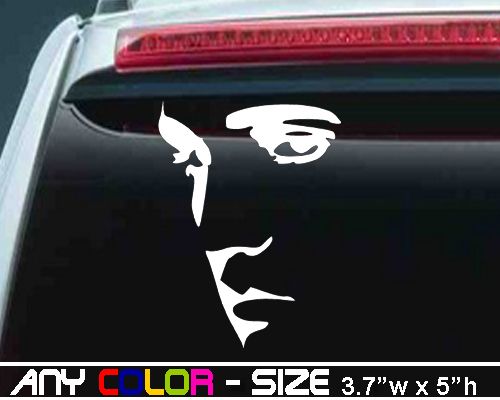 Elvis Presley King of Rock n Roll Face Decal/Sticker 