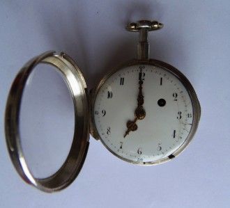 Mega rare antique silver Verge Fusee REPEATER watch for Imperial 