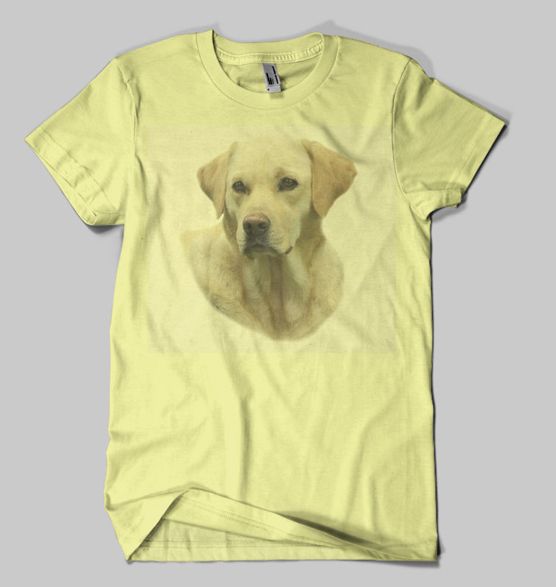 SHIRT HANGOVER II 2 Yellow Lab Dog THE REAL ONE  