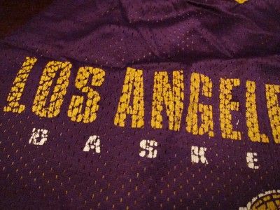 Vtg 1990s Nike Mens Kobe Bryant Los Angeles Lakers Warmup Reversible 