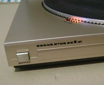 VINTAGE MARANTZ GOLD TURNTABLE TT530 DIRECT DRIVE  