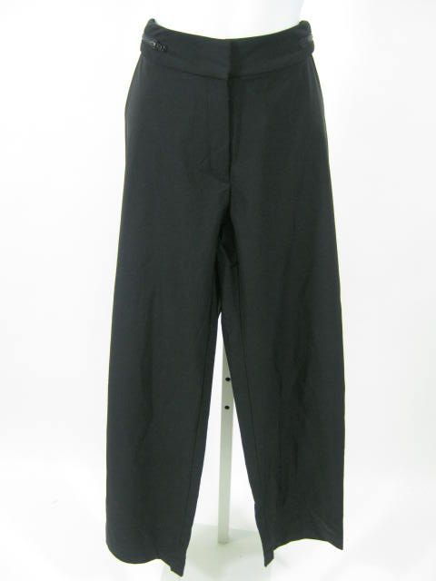 BLOOMINGDALES & TAHARI Black Zip Jacket Pants Outfit M  