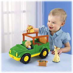 LITTLE PEOPLE ZOO TALKERS  ANIMAL SOUNDS SAFARI TRUCK  