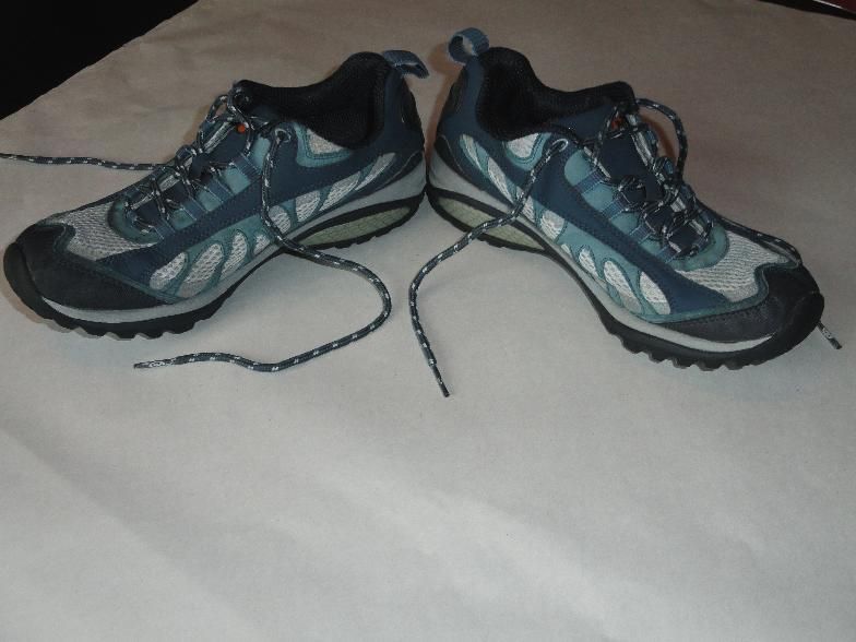 WOMENS SIZE 7.5 MERRELL SIREN VENTILATOR ATHLETIC SHOES BLUE SLATE 