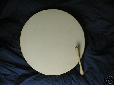 18 Inch Bodhran, Wood Frame With Cipin  