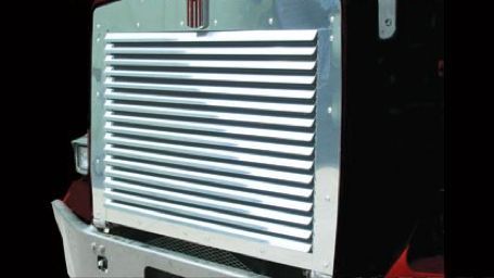 Kenworth T800 SS Hood Grill with 16 Louvers  