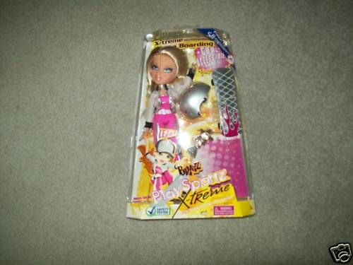 Bratz Play sports X treme Skate Boarding Cloe New  