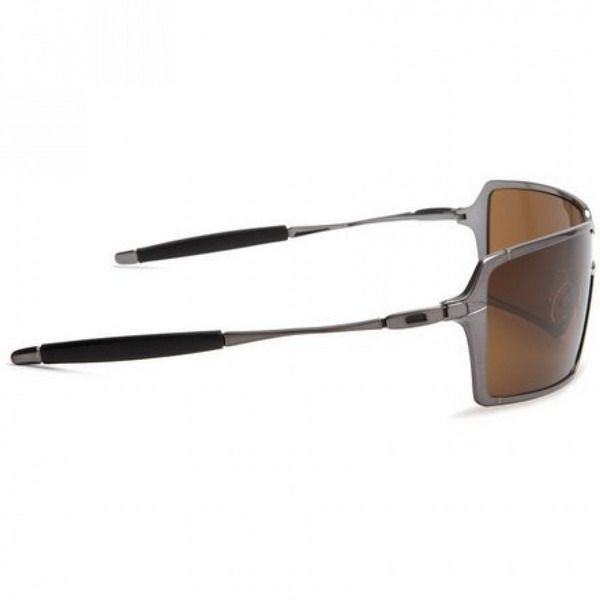 OAKLEY surf PROBATION sunglass BRUSHED CHROME/DARK BRONZE~NEW~  