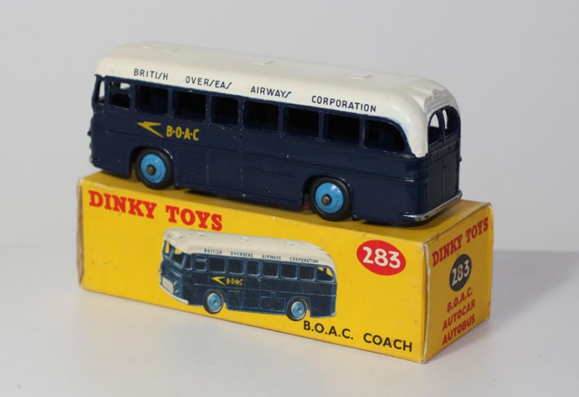 DINKY TOYS 283 B.O.A.C COACH NMIB  