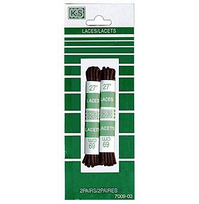 PAIRS 27 Inch ROUND BROWN SHOE LACES SHOELACES #9  