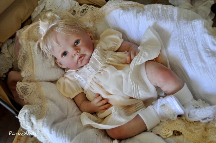   Reborn Realistic RAINER by Romie Strydom OOAK Baby Girl Doll  