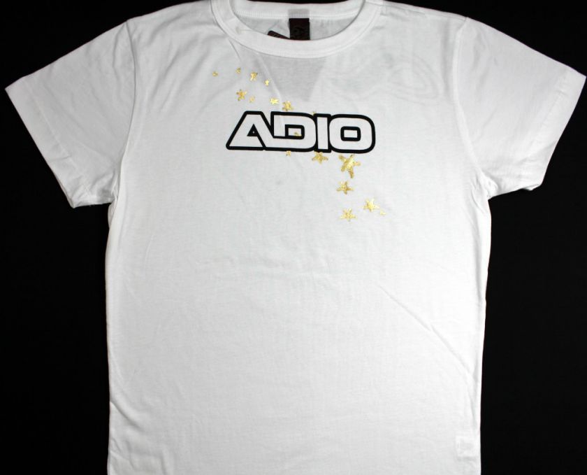 ADIO JUNIORS STARSHINE BASIC GIRLS SS T SHIRT SIZE LRG  