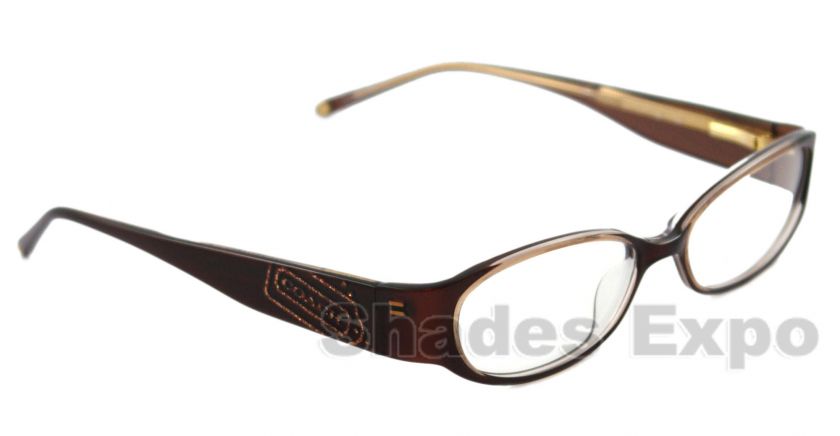 NEW Coach Eyeglasses CC 2011 LUCINDA BROWN 223 BROWN AUTH  