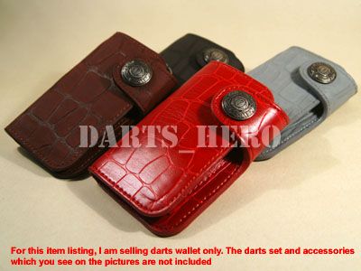 Smart Precision Darts Wallet / Pouch in BROWN  