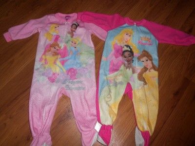 LOT OF 18 INFANT GIRLS SLEEPERS 3 6 9 12 18 24 MONTHS  