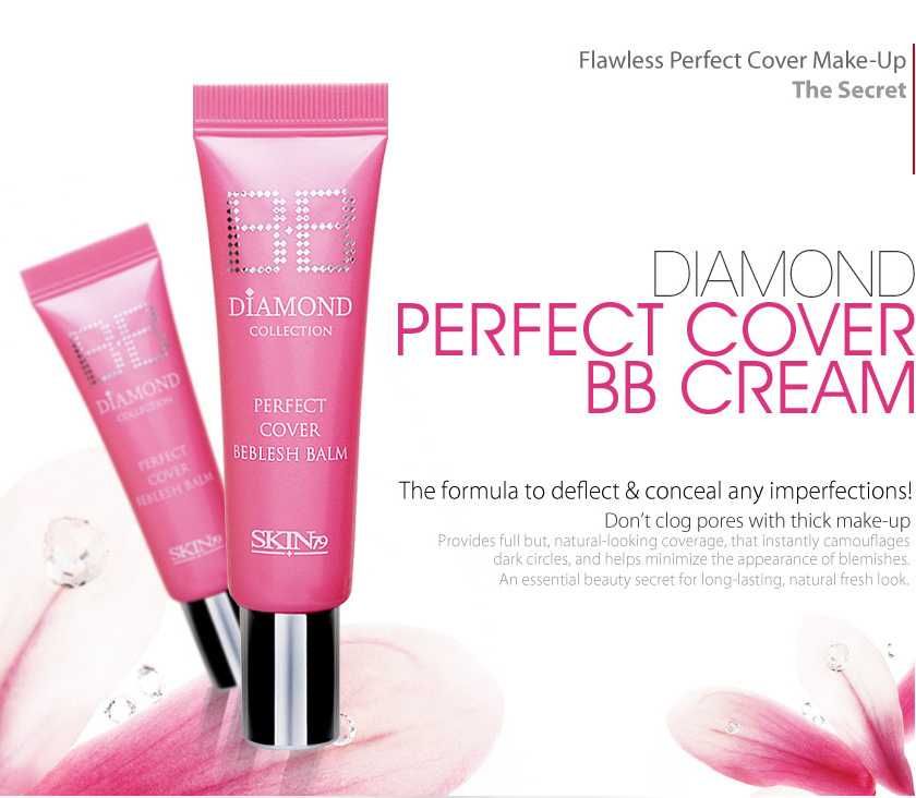 SKIN79] Diamond Perfect Cover BB Cream Beblesh Balm Concealer 10g 