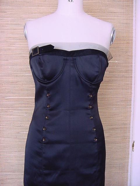 CHRISTIAN DIOR Straples Dress AWESOME dtls sz4 MINT  