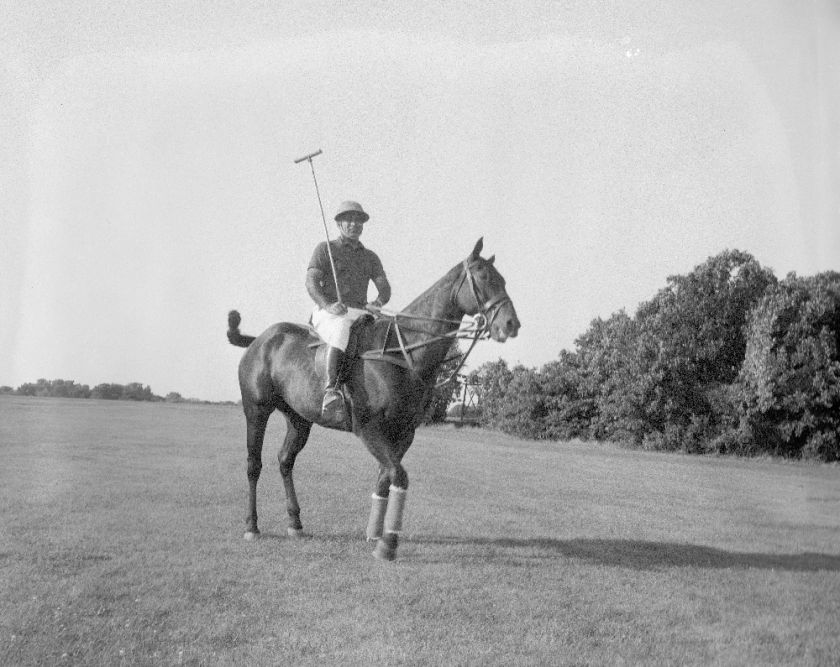 4x5 NEG. Polo player Maharaj Prem Singh of India 60  