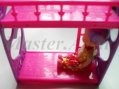 Bunk Bed for Kelly of Barbie in Pink & Violet NEW  