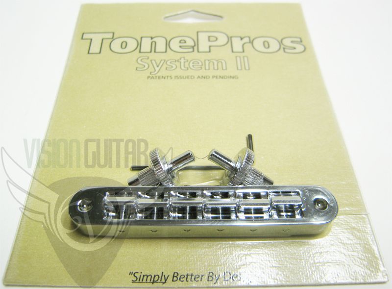 TonePros Nashville TuneOMatic Bridge TP6 C Chrome  