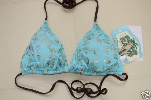 NWT Coco Rave swimsuit bikini bra top XS/S DD cup $46  