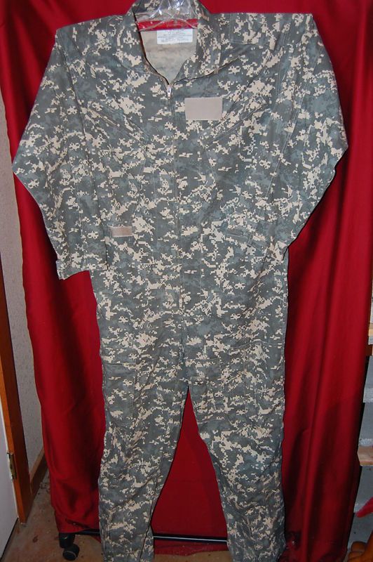 USGI ACU DIGITAL FLIGHT SUIT INTERMEDIATE COVERALL SZ L  