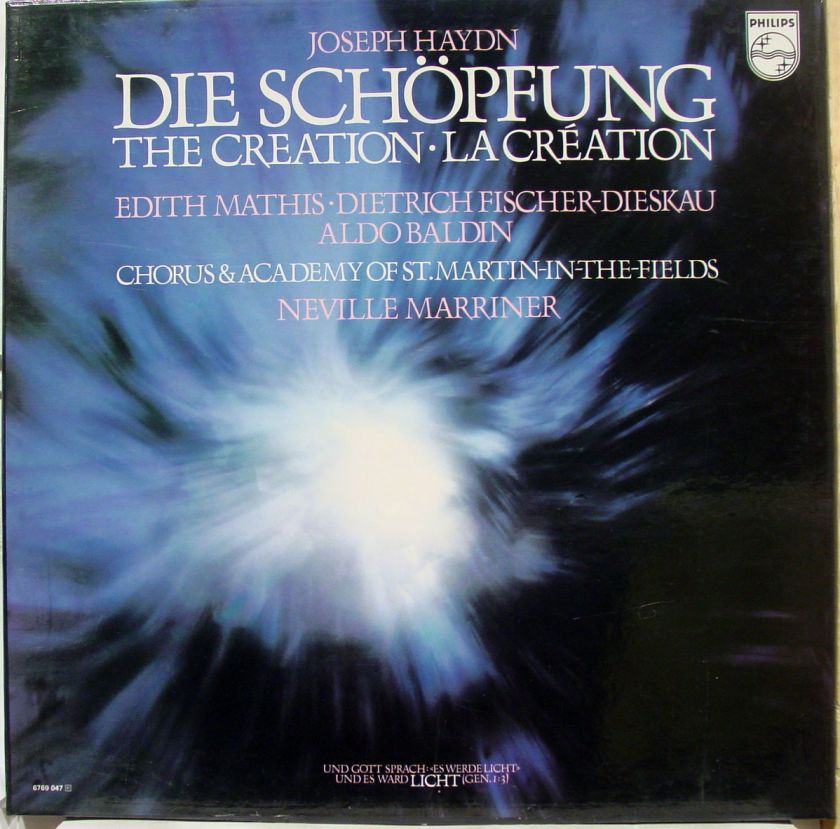 marriner haydn die schopfung label philips records format 33 rpm 12 lp 