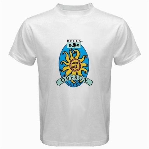 Bell’s Oberon Beer Logo New White T Shirt  