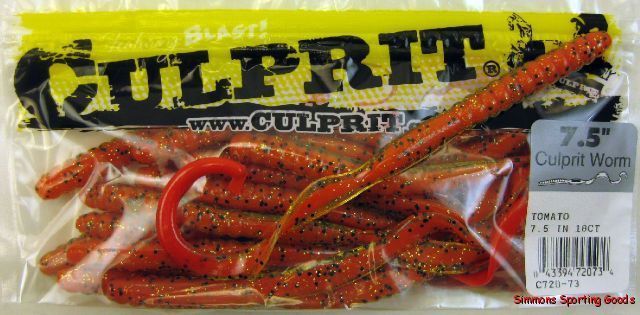 CULPRIT ORIGINAL 7 1/2 WORM C720 73 TOMATO  