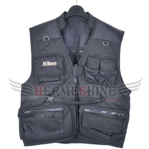 Pro Photo Vest for Nikon D60 D80 D90 D5000 D700 user  