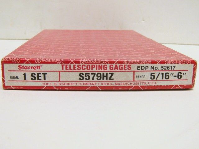 PC STARRETT S579H TELESCOPING GAGES  