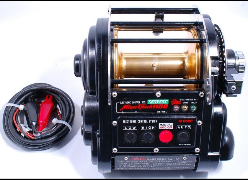 Miya Epoch 1100 DEEPEST 2Speed Big Game Electric Reel Excellent  