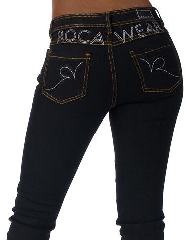 ROCAWEAR EMBROIDERY YOKE JEAN  