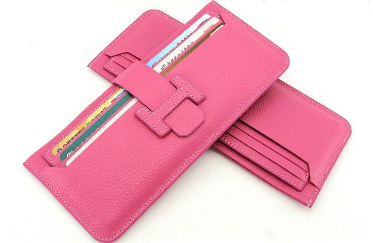 Genuine Leather Purse Wallet Clutch Bag New 12 colors acg016 H4