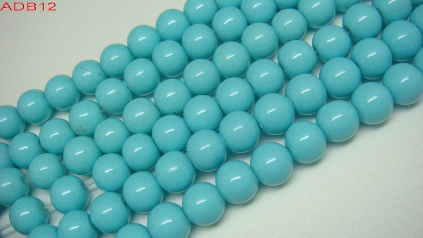 31 Colors 6mm Faux Pearl Glass Round Charm Loose Beads ADB PICK COLOR 