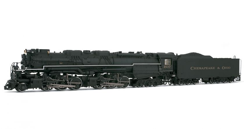   HR2356 Rivarossi C&O 2 6 6 6 Allegheny #1637 With/ Sound & DCC  