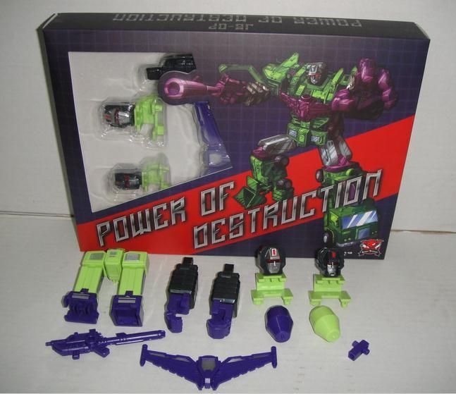 NEW Junkion Blacksmith TF Devastator Upgrade Parts JB 07 Power Of 