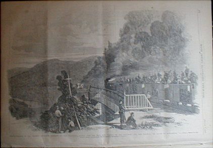 Civil War   Battle Bull Run Manassas VA 1861 Tray Run Viaduct 