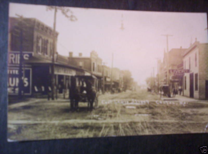 08 RPPC POSTCARD LEMP BEER SIGN LIVERY CANTON MISSOURI  