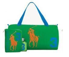 BIG PONY 3 RALPH LAUREN PERFUME GREEN + TOTE BAG  