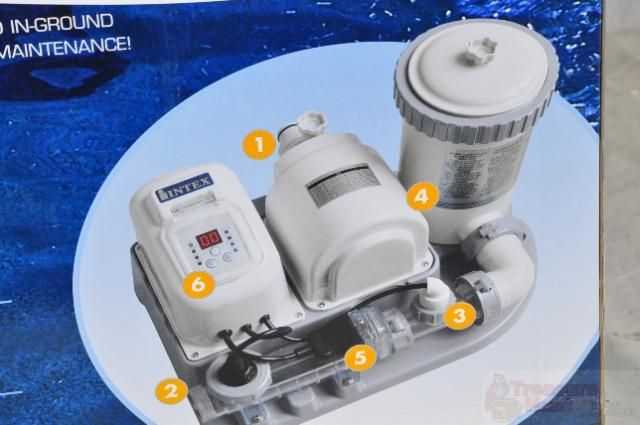 Intex Krystal Clear Saltwater System and Filter Pump $269  