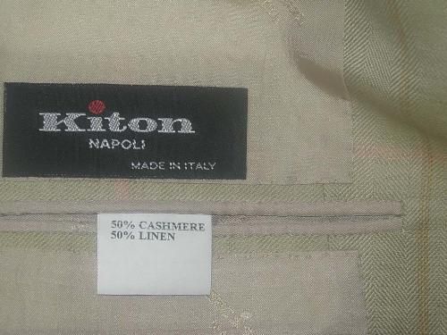 KITON NAPOLI SPORTCOAT 44 R 7(54 EU)NWT   